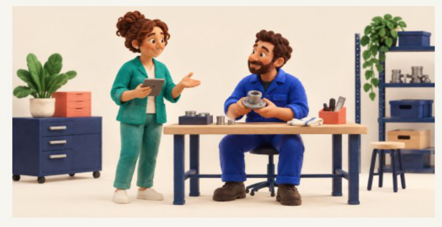 Zoé et Milo en échange ergonomique